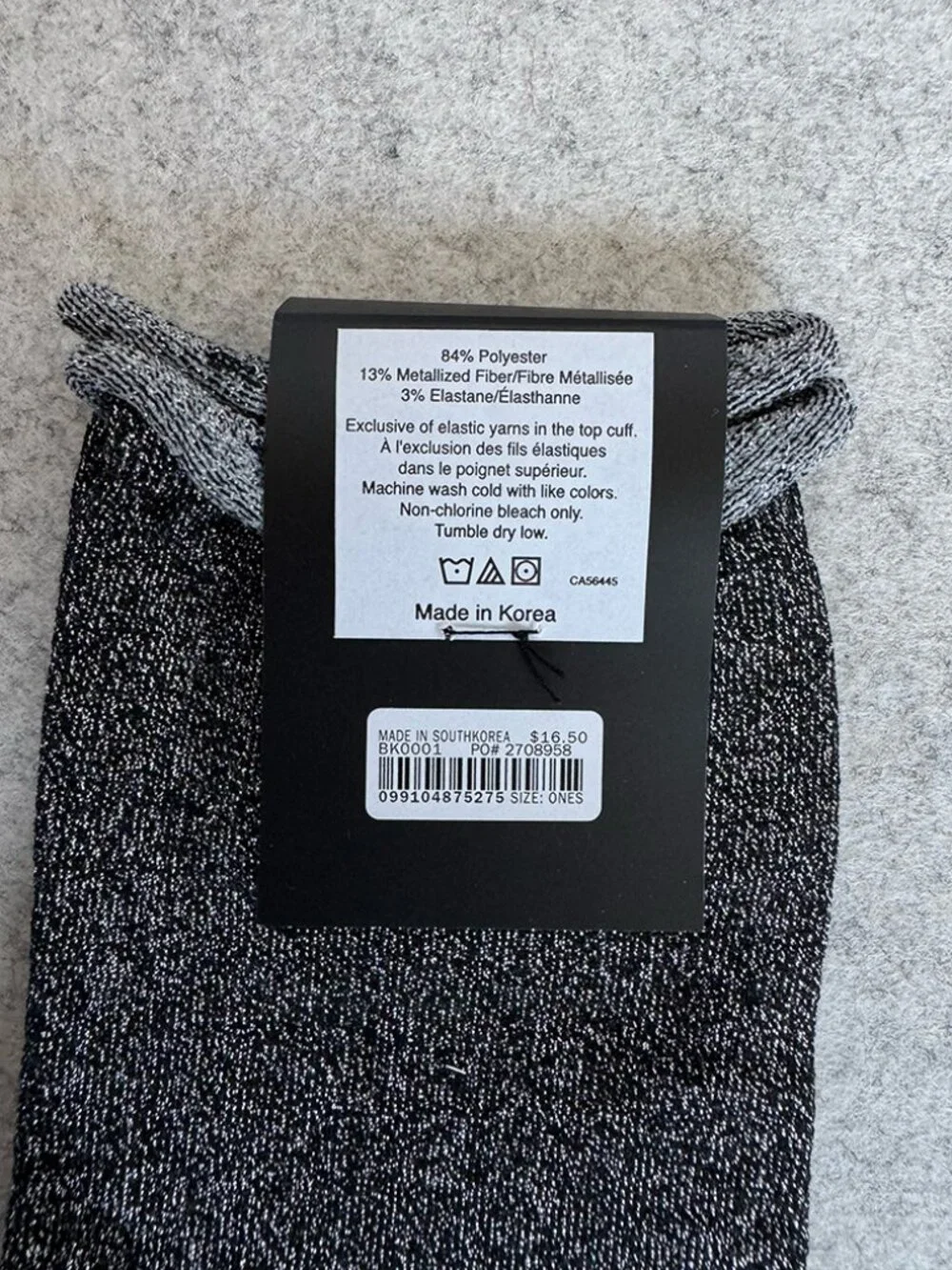 J. Crew Glitter Bootie Socks